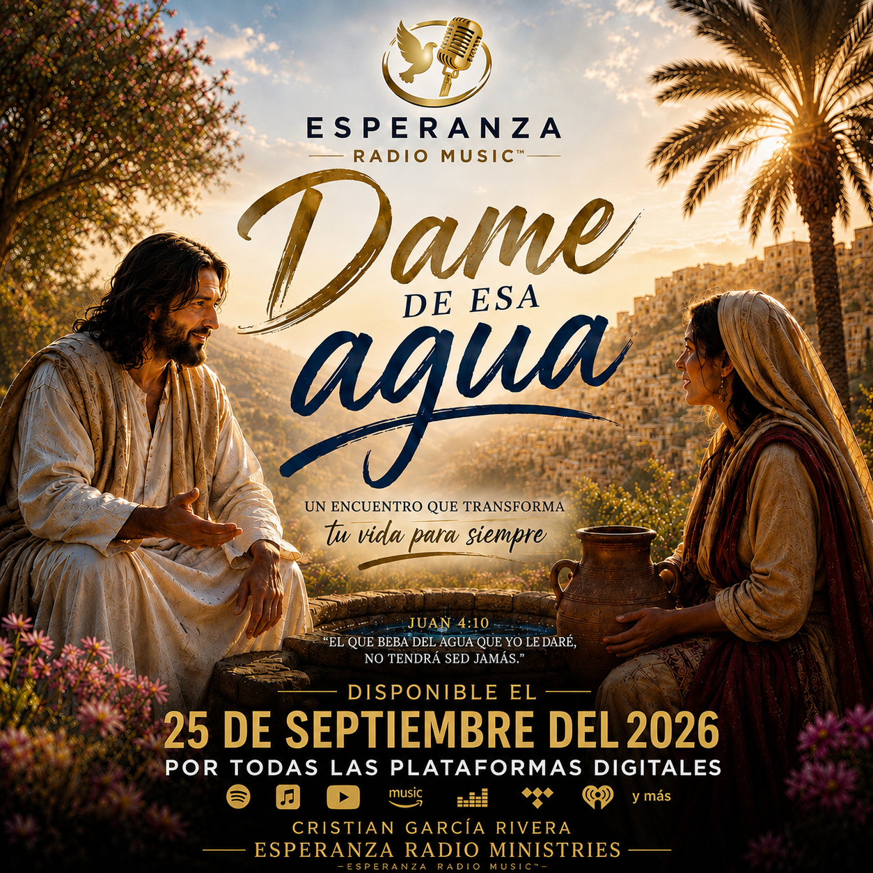 Portada de Dame de esa Agua